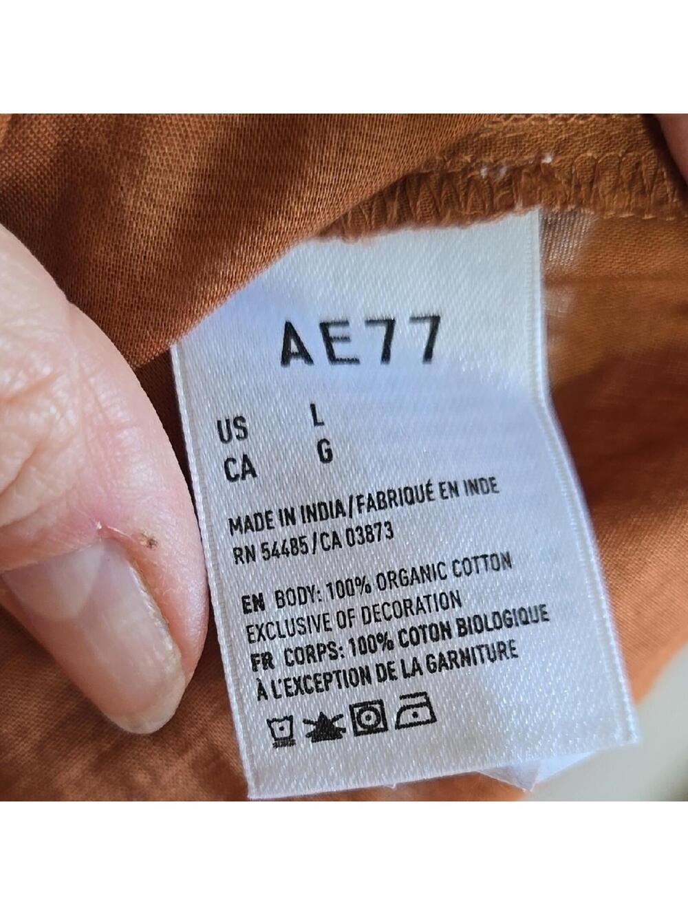 New $248 Retail American Eagle Outfitters AE77 Premuim Line Eyelet Dress Size Sm - Picture 6 of 9